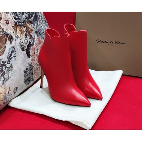 Cheap Gianvito Rossi Boots For Women #456801 Replica Wholesale [$115.00 USD] [ITEM#456801] on Replica Gianvito Rossi Shoes