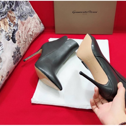 Cheap Gianvito Rossi Boots For Women #456802 Replica Wholesale [$125.80 USD] [ITEM#456802] on Replica Gianvito Rossi Shoes