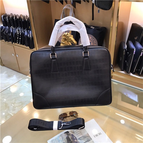Cheap Prada AAA Quality Handbags For Men #459839 Replica Wholesale [$160.00 USD] [ITEM#459839] on Replica Prada AAA Man Handbags