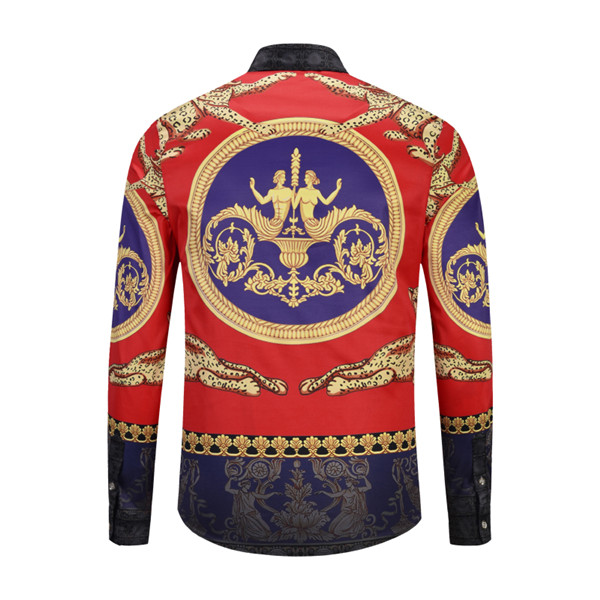 Cheap Versace Shirts Long Sleeved For Men #458629 Replica Wholesale ...