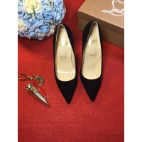 Cheap Christian Louboutin CL High-Heeled Shoes For Women #456587 Replica Wholesale [$75.00 USD] [ITEM#456587] on Replica Christian Louboutin High-heeled shoes