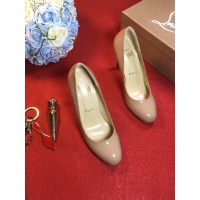 Cheap Christian Louboutin CL High-Heeled Shoes For Women #456634 Replica Wholesale [$75.00 USD] [ITEM#456634] on Replica Christian Louboutin High-heeled shoes