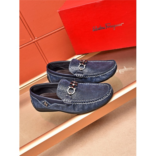 Cheap Salvatore Ferragamo SF Leather Shoes For Men #463186 Replica Wholesale [$75.00 USD] [ITEM#463186] on Replica Salvatore Ferragamo Leather Shoes