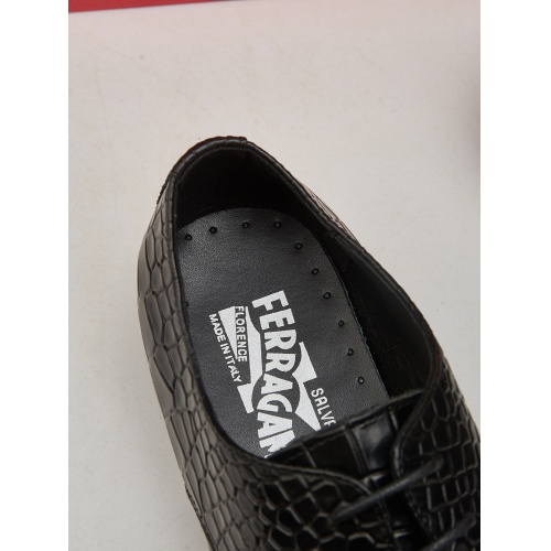 Cheap Salvatore Ferragamo SF Leather Shoes For Men #463195 Replica Wholesale [$80.00 USD] [ITEM#463195] on Replica Salvatore Ferragamo Leather Shoes