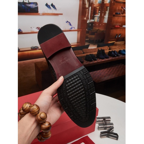 Cheap Salvatore Ferragamo SF Leather Shoes For Men #463195 Replica Wholesale [$80.00 USD] [ITEM#463195] on Replica Salvatore Ferragamo Leather Shoes