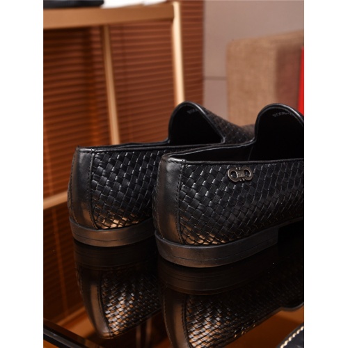 Cheap Salvatore Ferragamo SF Leather Shoes For Men #463204 Replica Wholesale [$85.00 USD] [ITEM#463204] on Replica Salvatore Ferragamo Leather Shoes