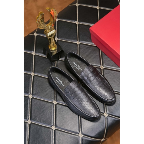 Cheap Salvatore Ferragamo SF Leather Shoes For Men #463226 Replica Wholesale [$82.00 USD] [ITEM#463226] on Replica Salvatore Ferragamo Leather Shoes