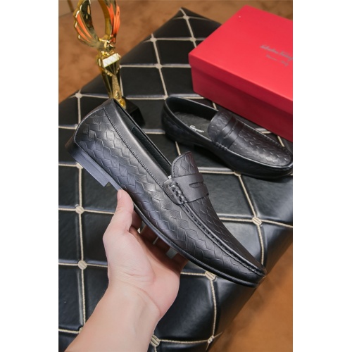 Cheap Salvatore Ferragamo SF Leather Shoes For Men #463226 Replica Wholesale [$82.00 USD] [ITEM#463226] on Replica Salvatore Ferragamo Leather Shoes