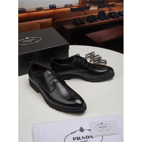 Cheap Prada Leather Shoes For Men #463480 Replica Wholesale [$80.00 USD] [ITEM#463480] on Replica Prada Leather Shoes
