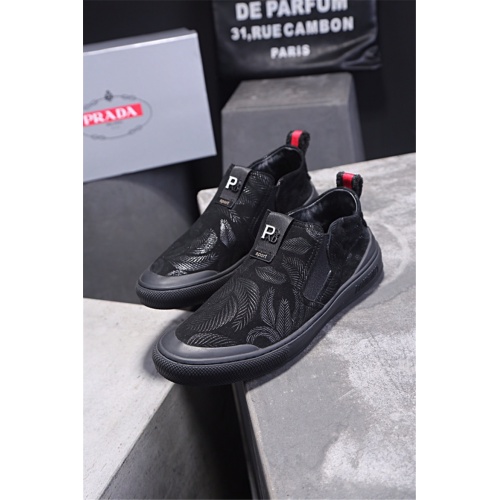 Cheap Prada Casual Shoes For Men #463656 Replica Wholesale [$80.00 USD] [ITEM#463656] on Replica Prada Flat Shoes