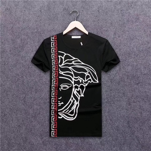 Cheap Versace T-Shirts Short Sleeved For Men #463917 Replica Wholesale [$25.00 USD] [ITEM#463917] on Replica Versace T-Shirts