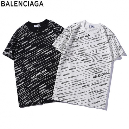 Cheap Balenciaga T-Shirts Short Sleeved For Men #463971 Replica Wholesale [$32.00 USD] [ITEM#463971] on Replica Balenciaga T-Shirts