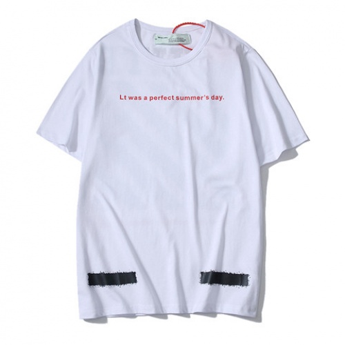 Cheap Off-White T-Shirts Short Sleeved For Men #464050 Replica Wholesale [$29.00 USD] [ITEM#464050] on Replica Off-White T-Shirts