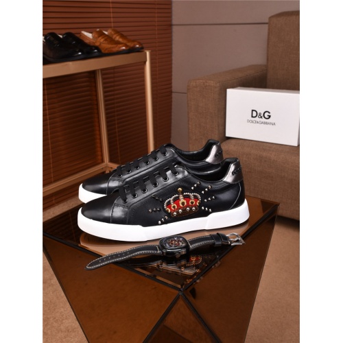 Cheap Dolce&amp;Gabbana D&amp;G Shoes For Men #464189 Replica Wholesale [$80.00 USD] [ITEM#464189] on Replica Dolce &amp; Gabbana D&amp;G Casual Shoes