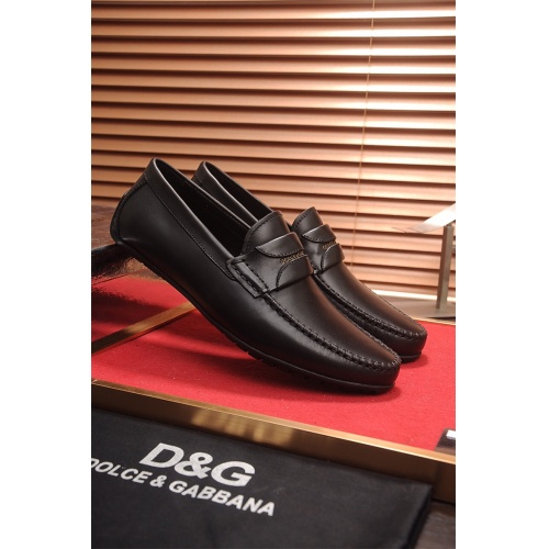 Cheap Dolce&amp;Gabbana D&amp;G Leather Shoes For Men #464227 Replica Wholesale [$82.00 USD] [ITEM#464227] on Replica Dolce &amp; Gabbana D&amp;G Leather Shoes