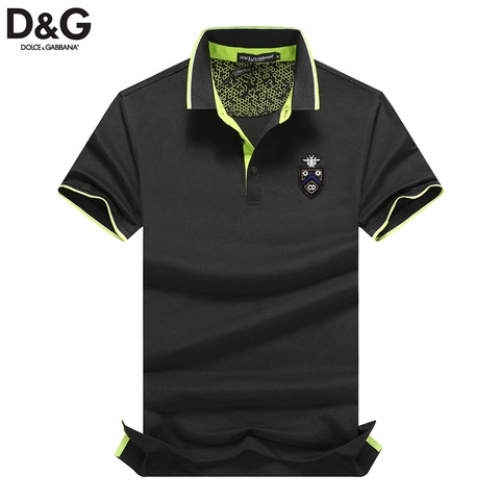Cheap Dolce &amp; Gabbana D&amp;G T-Shirts Short Sleeved For Men #464474 Replica Wholesale [$34.00 USD] [ITEM#464474] on Replica Dolce &amp; Gabbana D&amp;G T-Shirts