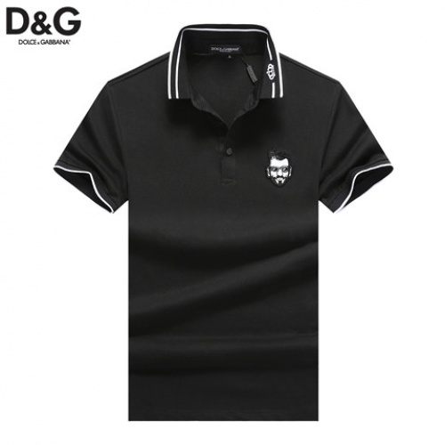 Cheap Dolce &amp; Gabbana D&amp;G T-Shirts Short Sleeved For Men #464478 Replica Wholesale [$34.00 USD] [ITEM#464478] on Replica Dolce &amp; Gabbana D&amp;G T-Shirts