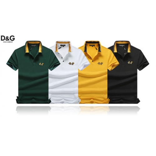 Cheap Dolce &amp; Gabbana D&amp;G T-Shirts Short Sleeved For Men #464488 Replica Wholesale [$34.00 USD] [ITEM#464488] on Replica Dolce &amp; Gabbana D&amp;G T-Shirts