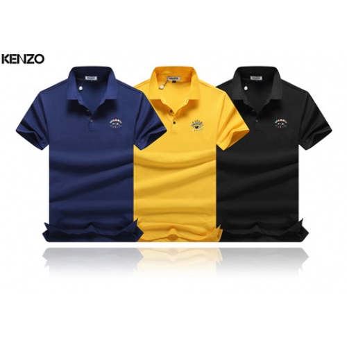 Cheap Kenzo T-Shirts Short Sleeved For Men #464512 Replica Wholesale [$34.00 USD] [ITEM#464512] on Replica Kenzo T-Shirts