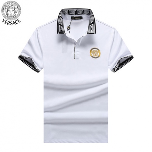 Cheap Versace T-Shirts Short Sleeved For Men #464524 Replica Wholesale [$34.00 USD] [ITEM#464524] on Replica Versace T-Shirts