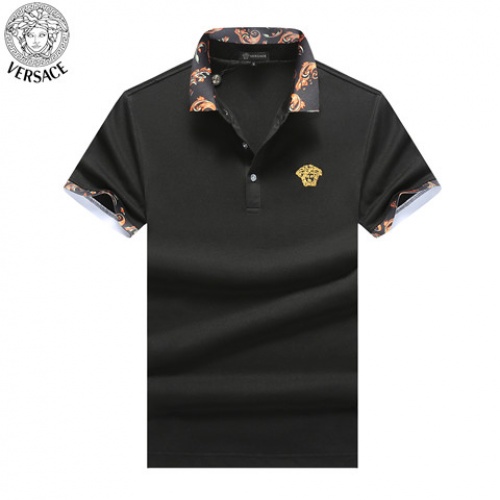 Cheap Versace T-Shirts Short Sleeved For Men #464528 Replica Wholesale [$34.00 USD] [ITEM#464528] on Replica Versace T-Shirts