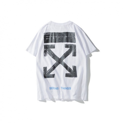 Cheap Off-White T-Shirts Short Sleeved For Men #464572 Replica Wholesale [$25.00 USD] [ITEM#464572] on Replica Off-White T-Shirts