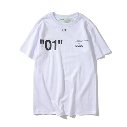 Cheap Off-White T-Shirts Short Sleeved For Men #464579 Replica Wholesale [$25.00 USD] [ITEM#464579] on Replica Off-White T-Shirts