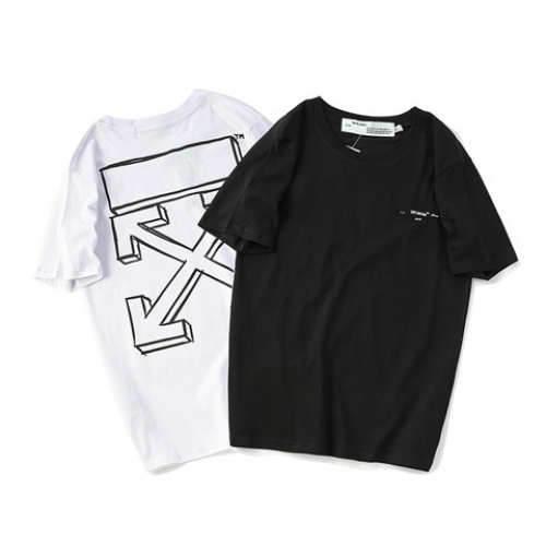 Cheap Off-White T-Shirts Short Sleeved For Men #464584 Replica Wholesale [$25.00 USD] [ITEM#464584] on Replica Off-White T-Shirts