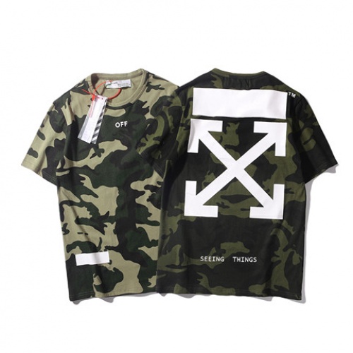 Cheap Off-White T-Shirts Short Sleeved For Men #464593 Replica Wholesale [$29.00 USD] [ITEM#464593] on Replica Off-White T-Shirts