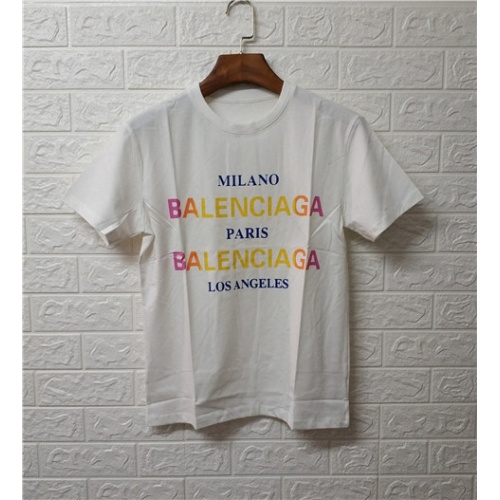 Cheap Balenciaga T-Shirts Short Sleeved For Men #464740 Replica Wholesale [$29.00 USD] [ITEM#464740] on Replica Balenciaga T-Shirts