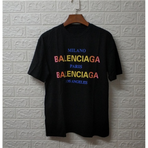 Cheap Balenciaga T-Shirts Short Sleeved For Men #464741 Replica Wholesale [$29.00 USD] [ITEM#464741] on Replica Balenciaga T-Shirts