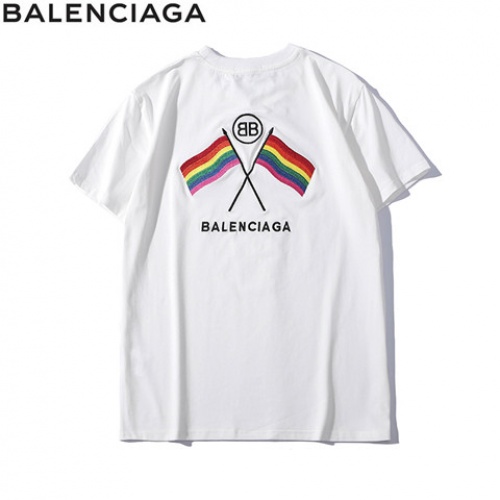 Cheap Balenciaga T-Shirts Short Sleeved For Men #464745 Replica Wholesale [$32.00 USD] [ITEM#464745] on Replica Balenciaga T-Shirts