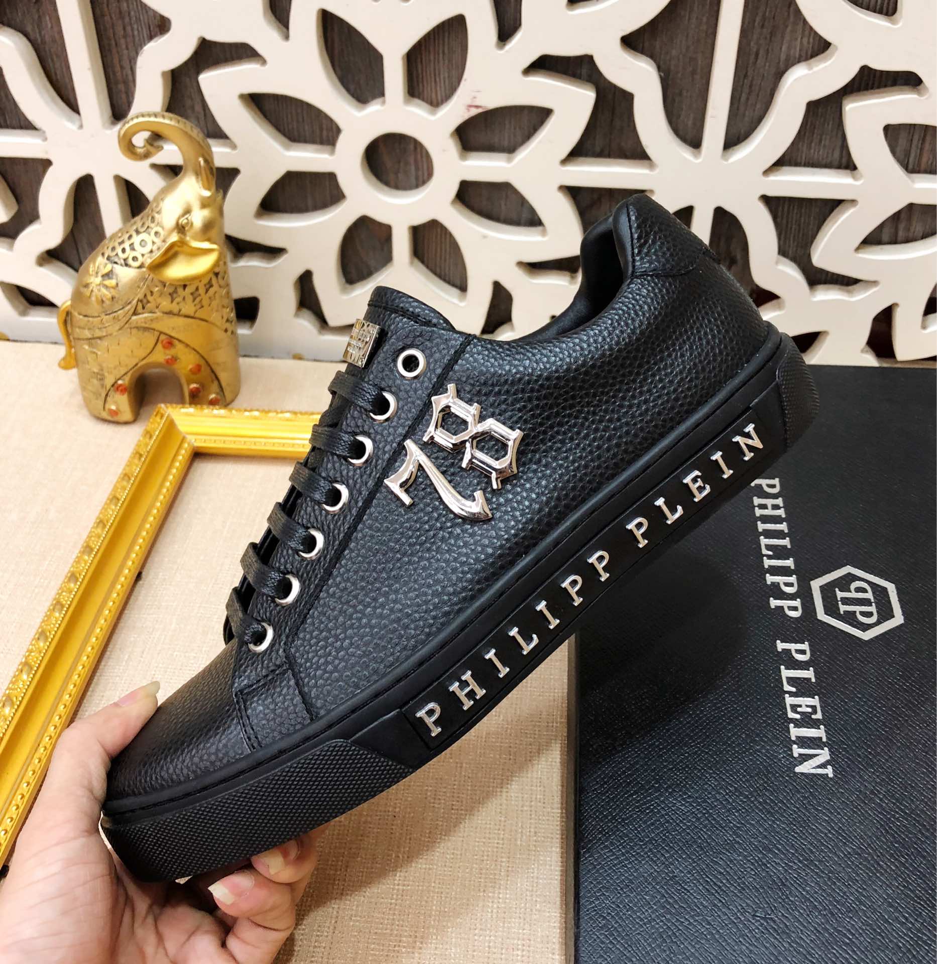 Cheap Philipp Plein PP Casual Shoes For Men #461649 Replica Wholesale ...