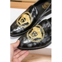Cheap Versace Leather Shoes For Men #462120 Replica Wholesale [$82.00 USD] [ITEM#462120] on Replica Versace Leather Shoes