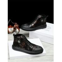 Cheap Versace High Tops Shoes For Men #462289 Replica Wholesale [$80.00 USD] [ITEM#462289] on Replica Versace High Tops Shoes