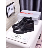 Cheap Prada High Tops Shoes For Men #463609 Replica Wholesale [$88.00 USD] [ITEM#463609] on Replica Prada High Top Shoes