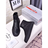Cheap Prada High Tops Shoes For Men #463613 Replica Wholesale [$92.00 USD] [ITEM#463613] on Replica Prada High Top Shoes