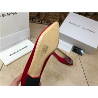 Cheap Manolo Blahnik Flat Shoes For Women #463733 Replica Wholesale [$75.00 USD] [ITEM#463733] on Replica Manolo Blahnik Flat Shoes
