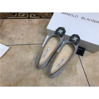 Cheap Manolo Blahnik Flat Shoes For Women #463747 Replica Wholesale [$75.00 USD] [ITEM#463747] on Replica Manolo Blahnik Flat Shoes