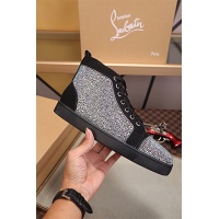 Cheap Christian Louboutin CL High Tops Shoes For Men #464157 Replica Wholesale [$80.00 USD] [ITEM#464157] on Replica Christian Louboutin High Top Shoes