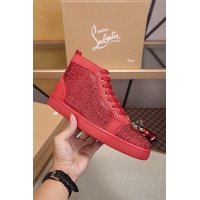 Cheap Christian Louboutin CL High Tops Shoes For Men #464159 Replica Wholesale [$80.00 USD] [ITEM#464159] on Replica Christian Louboutin High Top Shoes