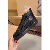 Cheap Christian Louboutin CL High Tops Shoes For Men #464161 Replica Wholesale [$80.00 USD] [ITEM#464161] on Replica Christian Louboutin High Top Shoes
