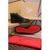 Cheap Christian Louboutin CL High Tops Shoes For Men #464161 Replica Wholesale [$80.00 USD] [ITEM#464161] on Replica Christian Louboutin High Top Shoes
