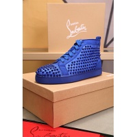 Cheap Christian Louboutin CL High Tops Shoes For Men #464163 Replica Wholesale [$80.00 USD] [ITEM#464163] on Replica Christian Louboutin High Top Shoes