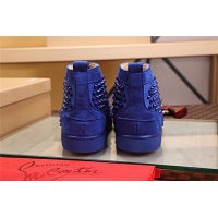 Cheap Christian Louboutin CL High Tops Shoes For Men #464163 Replica Wholesale [$80.00 USD] [ITEM#464163] on Replica Christian Louboutin High Top Shoes