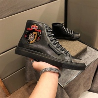 Cheap Dolce&amp;Gabbana D&amp;G High Tops Shoes For Men #464216 Replica Wholesale [$80.00 USD] [ITEM#464216] on Replica Dolce &amp; Gabbana D&amp;G High Top Shoes