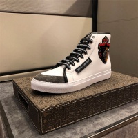 Cheap Dolce&amp;Gabbana D&amp;G High Tops Shoes For Men #464218 Replica Wholesale [$80.00 USD] [ITEM#464218] on Replica Dolce &amp; Gabbana D&amp;G High Top Shoes