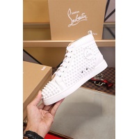 Cheap Christian Louboutin CL High Tops Shoes For Men #464237 Replica Wholesale [$129.00 USD] [ITEM#464237] on Replica Christian Louboutin High Top Shoes