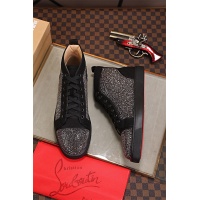 Cheap Christian Louboutin CL High Tops Shoes For Women #464246 Replica Wholesale [$80.00 USD] [ITEM#464246] on Replica Christian Louboutin High Top Shoes