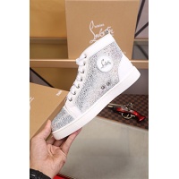 Cheap Christian Louboutin CL High Tops Shoes For Women #464256 Replica Wholesale [$129.00 USD] [ITEM#464256] on Replica Christian Louboutin High Top Shoes